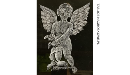 tablica nagrobkowa wizerunek 20 w plexi