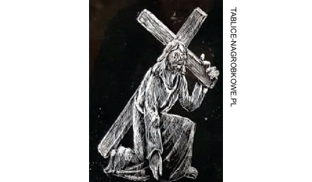 tablica nagrobkowa wizerunek 28 w plexi