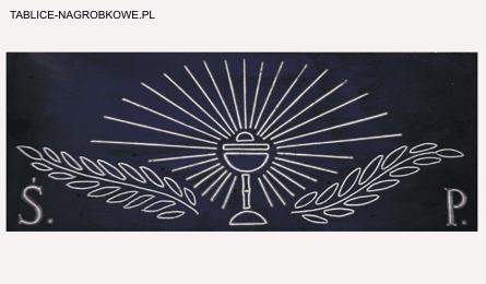 tablica nagrobkowa wizerunek 10 w plexi