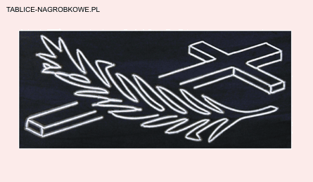 tablica nagrobkowa wizerunek 11 w plexi