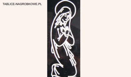 tablica nagrobkowa wizerunek 14 w plexi