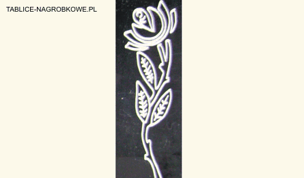 tablica nagrobkowa wizerunek 15 w plexi