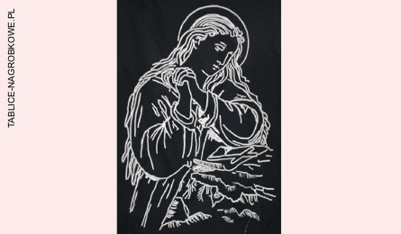 tablica nagrobkowa wizerunek 5 w plexi