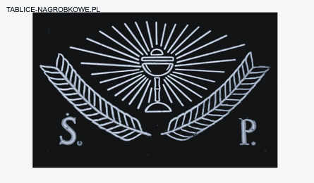 tablica nagrobkowa wizerunek 9 w plexi