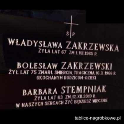 tablica Zakrzewska