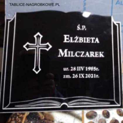 tablica nagrobkowa - Milczarek