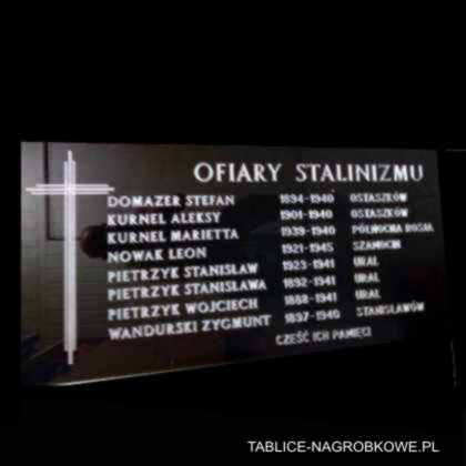 tablica ofiary