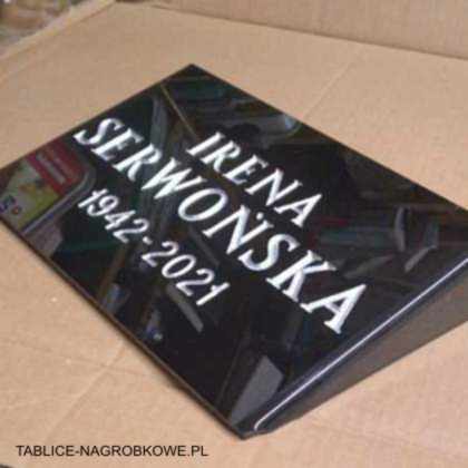 tablica nagrobkowa - Serwońska