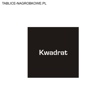 tablica nagrobkowa kwadrat