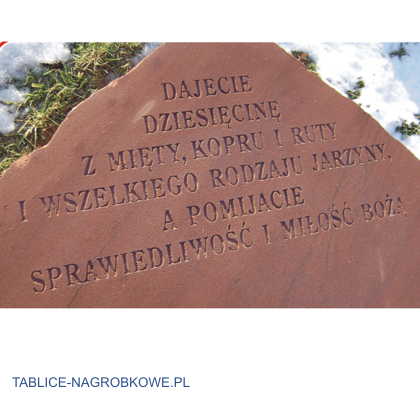 tablica pamiątkowa Dajecie...