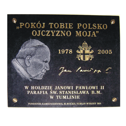 tablica pamiątkowa Straż Pożarna